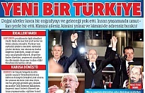 Yeni Bir Sayfada Yeni Bir Türkiye