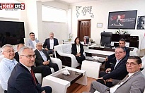 Efeler Belediye Başkanı Yetişkin, Başkan Çerçioğlu’nu ağırladı