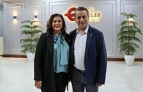 Özlem Çerçioğlu'ndan Başkan Yetişkin’e Destek Ziyareti