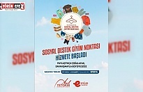 BAŞKAN YETİŞKİN İLE RAMAZAN’DA DAYANIŞMA’NIN ADI SOSYAL DESTEK GİYİM NOKTASI