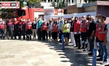 Aydın Devlet Hastanesi’nde yangın tatbikatı