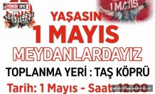 1Mayıs Tertipleme Komitesi Emekçilere, iscilere, emeklilere, STK, ODALAR, BAROLAR ve Aydın halkına çağrıda bulundu.