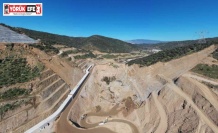 Sarıçay Barajı’ da çalışmalar devam ediyor