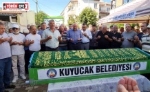Başkan Ertürk’ün babası son yolculuğuna uğurlandı