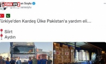 Aydın’dan Pakistan’a yardım eli