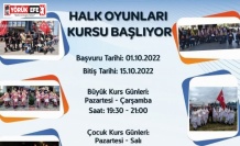Nazilli Belediyesi Halkoyunları Topluluğu’nun yeni dönem kurs kayıtları başladı
