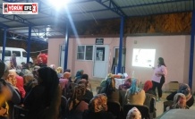 Nazillili kadınlara ’kadın sağlığı’ eğitimi verildi