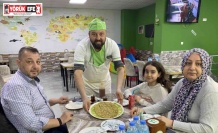 Coğrafi işaretli ürün ‘künar’la hazırlanan ‘tahinli pide’ damak çatlatıyor