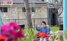 Germencik’te depremzede çocuklar için oyun parkı kuruldu