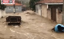 Koçarlı’da sel böyle geldi