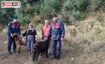 Kayıp keçileri jandarma ekipleri buldu