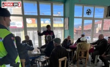 Zeytin hırsızlığına karşı vatandaşlar bilgilendirildi