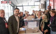 Kuşadalılar ön seçim için sandığa gitti