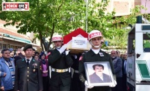 Kıbrıs Gazisi askeri törenle uğurlandı