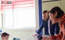 Söke Fehime Faik Kocagöz Devlet Hastanesi’nde çocuk servisinde 23 Nisan coşkusu