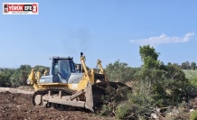 Didim’de yol çalışmaları devam ediyor