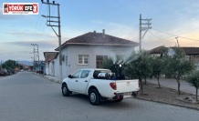 Germencik’te gece ilaçlamaları başladı