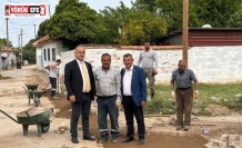 İncirliova Belediyesi’nden ücretsiz yol tamiratı desteği