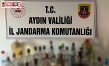 Jandarmadan sahte alkol baskını