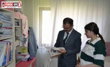 Kaymakam Ateş, öğrencilerin misafiri oldu