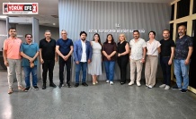 BAŞKAN ÇERÇİOĞLU’NA AYDIN BÜYÜKŞEHİR GAZETECİLER CEMİYETİ'NDEN ZİYARET