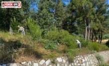 Karacasu Belediyesi’nden Dedebağ’da temizlik çalışması