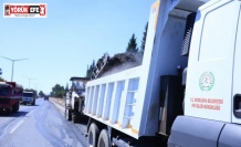 İncirliova’da karayolunda çalışmalar sürüyor