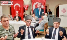 Aydın protokolü gazilerle yemekte buluştu