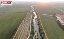 Menderes nehrinde kuraklığın etkileri sürüyor