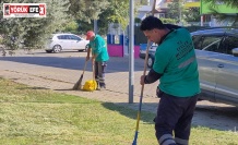 Efeler’de Yeşil Alanlarda Bakım Çalışmaları Sürüyor