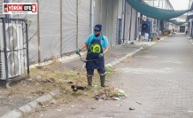 Efeler’in Ekiplerinden Gıda Çarşısı’nda Kapsamlı Temizlik
