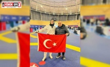 Aydınlı taekwondocu Avrupa şampiyonu oldu
