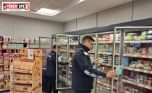 Germencik’te zabıta ekipleri zincir marketlerde denetim gerçekleştirdi