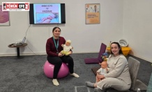 Nazilli’de gebe okulunda eğitimler sürüyor