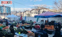 Ortaklar Semt Pazarı’nda gıda denetimi