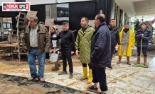 Başkan Ömer Günel Sahaya İndi “Afetler, Tedbirler Alınırsa Yaşanmaz”