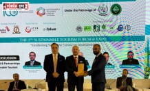 Başkan Ülken, Pakistan’da AYTO’yu temsil etti