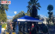 Erdoğan’ın Aydın programı öncesi vatandaşlar alana alınmaya başlandı