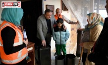 Kuşadası’nda evler ve yürekler dayanışmayla ısınıyor