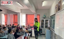 Nazilli’de öğrencilere güvenli trafik eğitimi