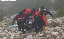 Dinamit patlamasıyla ölen şahsın uçuruma atıldığı iddiası