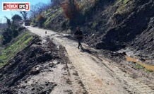 Demirhan ile Çobanlar arasındaki yol yeniden ulaşıma açıldı