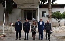 İl Sağlık Müdürü Şenkul, Buharkent İlçe Devlet Hastanesi’nde çalışmaları yerinde inceledi