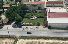 Havadan trafik denetiminde 345 araç kontrol edildi