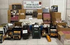 Bozdoğan’da 99 bin 700 adet makaron ele geçirildi
