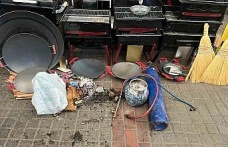 Okisjen tüpünün parlaması sonucu 1 kişi yaralandı