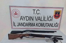 Sultanhisar’da silah operasyonu