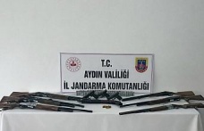 Didim’de ruhsatsız silah operasyonu