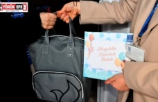 KUŞADASI BELEDİYESİ YENİ DOĞAN HEMŞEHRİLERİNİ ZİYARET ETMEYE DEVAM EDİYOR