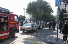 "Araçtan duman çıkıyor" ihbarı ekipleri harekete geçirdi